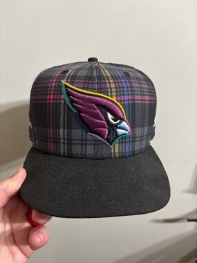 New Era NFL Arizona Cardinals Crucial Catch 59FIFTY Hat Black 7 7/8